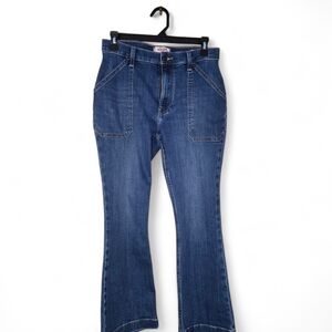 Wrangler Dark Blue Flare Women's Jeans